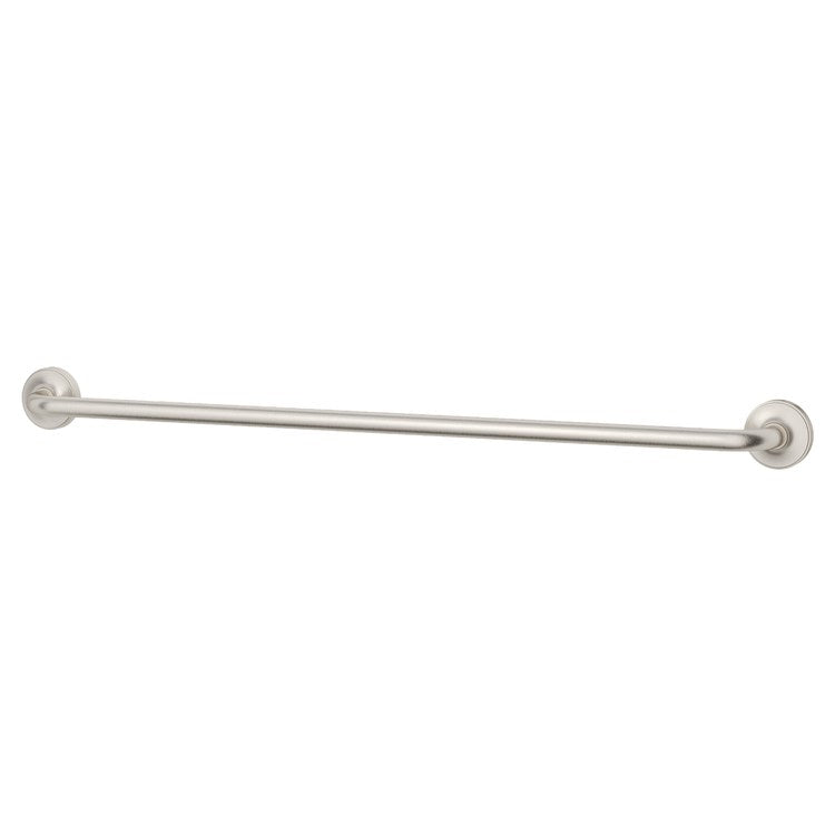 Towel Bar Tenet 24 Inch Single Brushed Nickel Metal - Image 1
