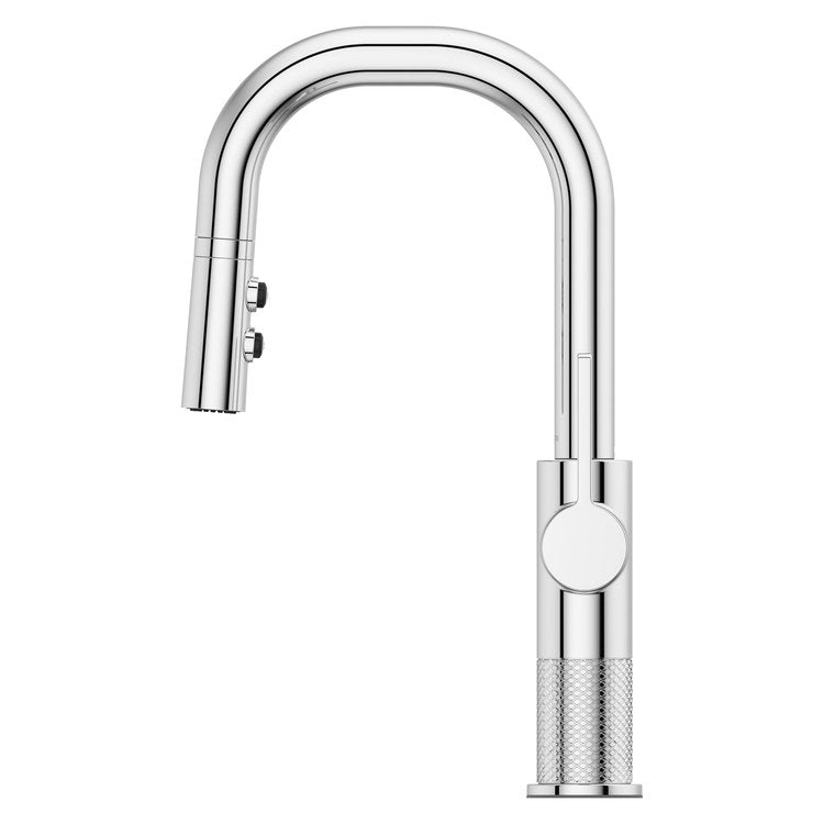 Bar Faucet Montay Prep 1 Lever ADA CALGreen Polished Chrome MagnePfit 3 Function Pull Down High Arc Swivel 360 DEG 1.8 Gallons per Minute - Image 3