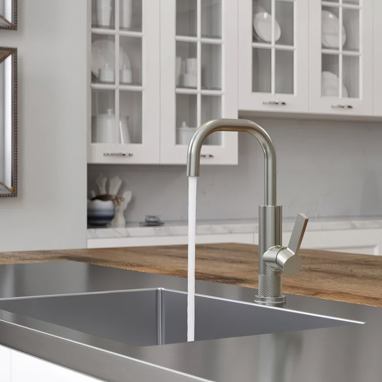 Bar Faucet Montay Prep 1 Lever ADA CALGreen Stainless Steel High Arc Swivel 360 DEG 1.8 Gallons per Minute - Image 3