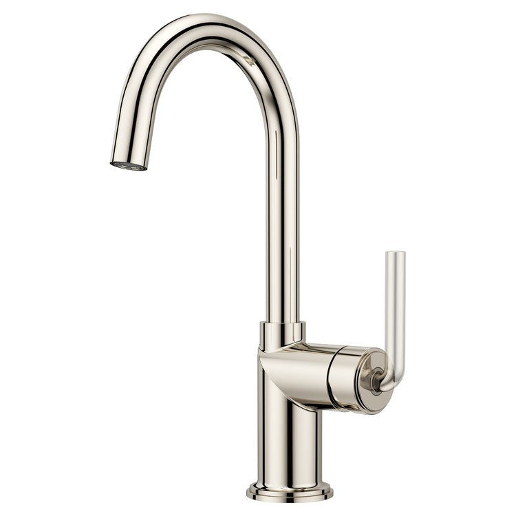 Bar Faucet Tenet Prep Less Handle ADA CALGreen Polished Nickel High Arc Swivel 360 DEG 1.8 Gallons per Minute - Image 1