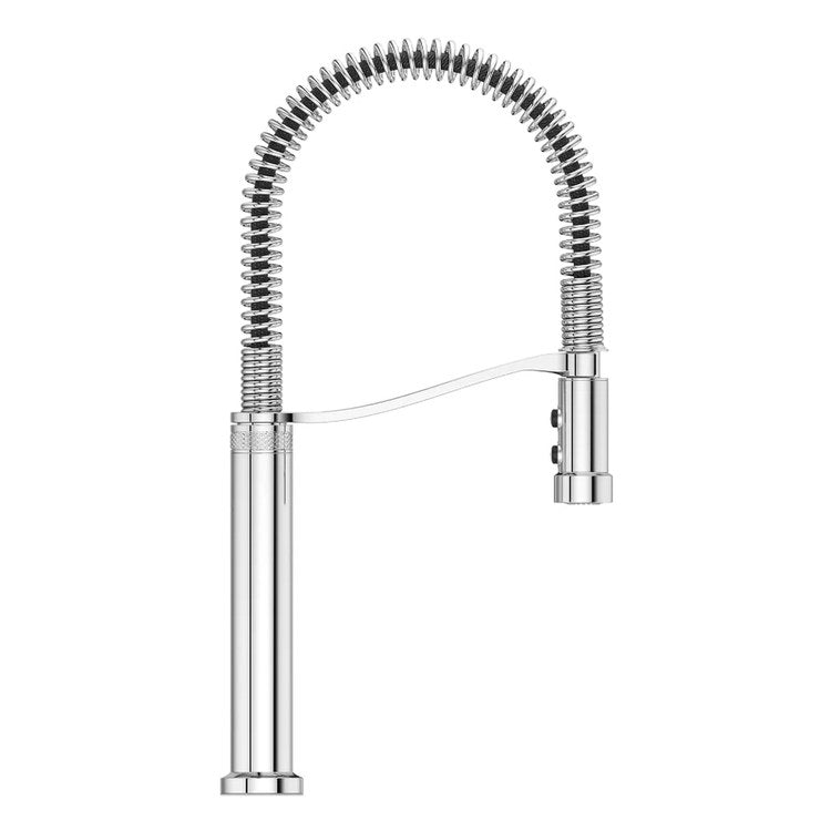 Kitchen Faucet Bruton 1 Lever ADA CALGreen Polished Chrome 3 Function Pull Down High Arc Swivel 360 DEG 1 Hole Deck MagnePfit/AccuDock 1.8 Gallons per Minute - Image 3