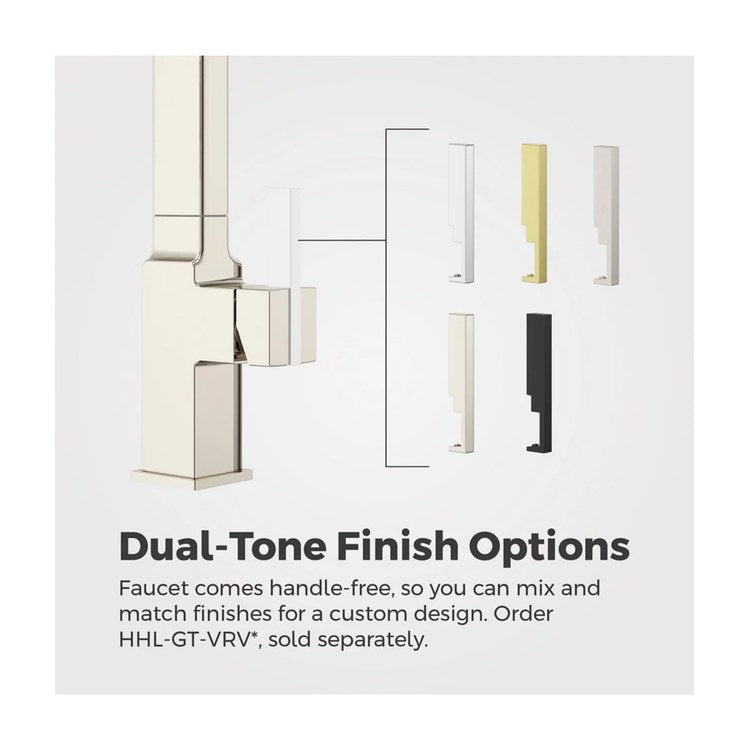 Bar Faucet Verve Prep 1 Lever ADA CALGreen Polished Nickel MagnePfit 2 Function Pull Down Medium Arc Swivel 360 DEG 1.8 Gallons per Minute - Image 2