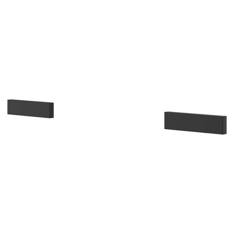Handle Kit Verve Metal 2 Lever Matte Black ADA for LG49-VRV1 LG49-VRV2 LG49-VRV3 RTG-5VRV - Image 2