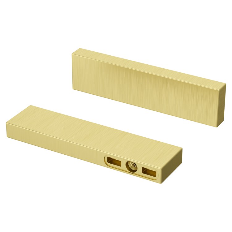 Handle Kit Verve Metal 2 Lever Brushed Gold ADA for LG49-VRV1 LG49-VRV2 LG49-VRV3 RTG-5VRV - Image 1