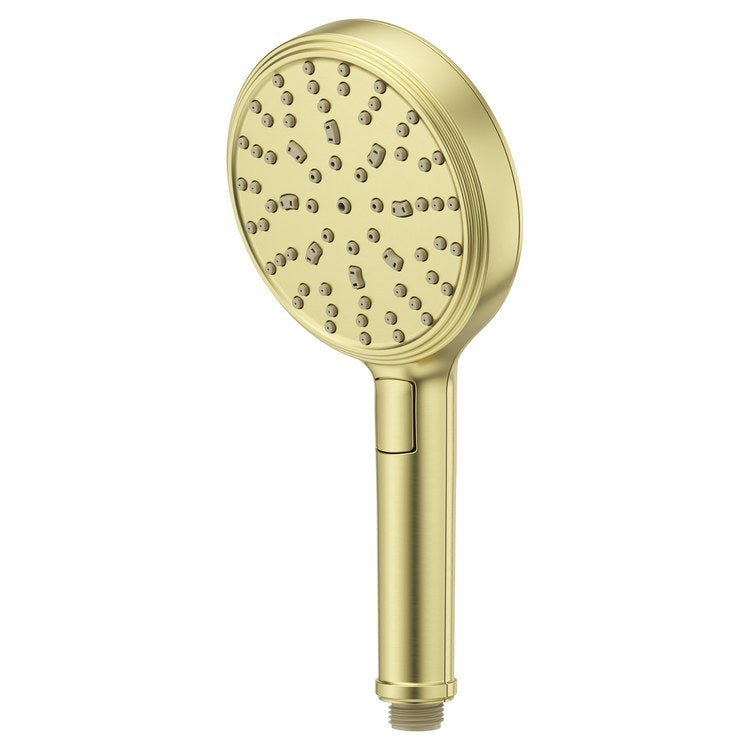 Handshower Transitional Push Button Switch Brushed Gold 6 Functions WaterSense/CALGreen 1.75 Gallons per Minute 4-13/16 Inch - Image 1