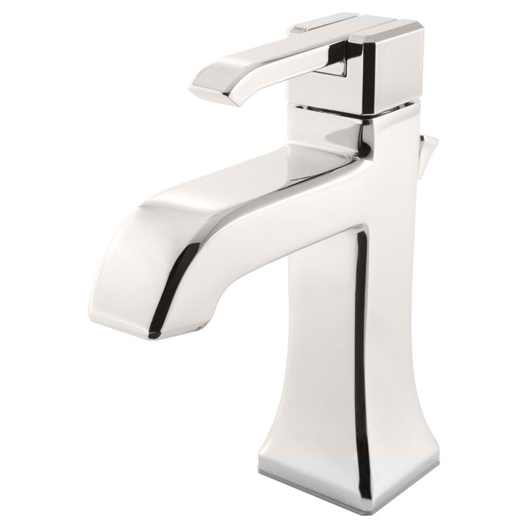 Lavatory Faucet Park Avenue 1 Lever ADA WaterSense/CALGreen Polished Nickel 1.2 Gallons per Minute Deck Pop-Up 1/3 Hole - Image 1