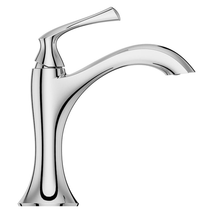 Lavatory Faucet Rhen 1 Lever ADA WaterSense/CALGreen Polished Chrome 1.2 Gallons per Minute Deck Push and Seal 1/3 Hole - Image 3