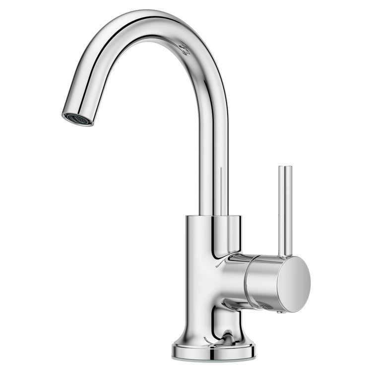 Lavatory Faucet Tenet 1 Lever ADA WaterSense/CALGreen Polished Chrome 1.2 Gallons per Minute Deck Push and Seal 1/3 Hole - Image 1