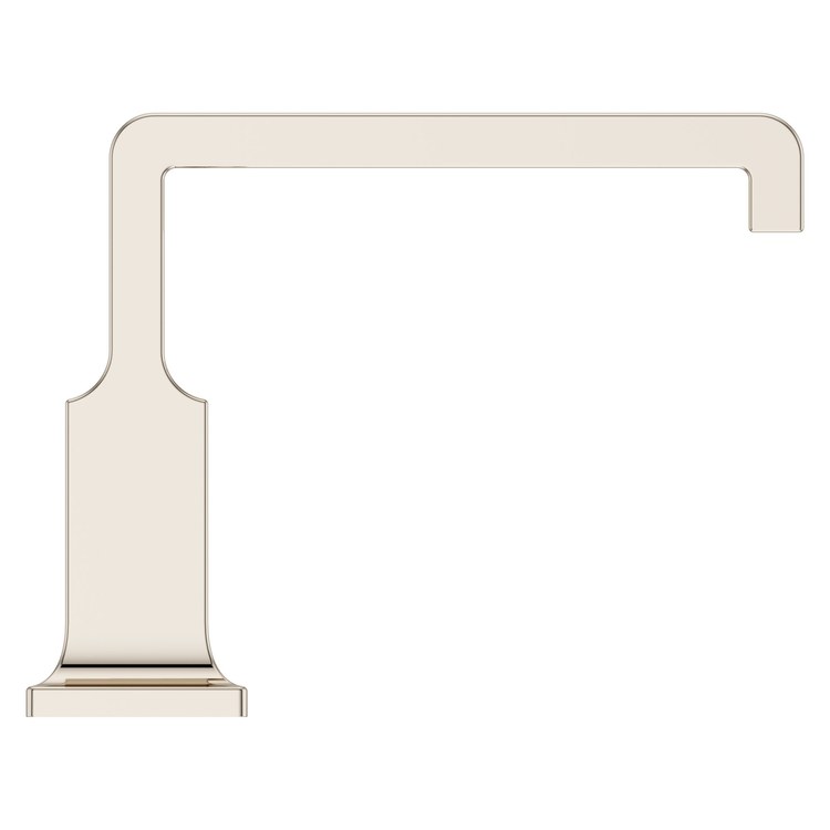 Lavatory Faucet Verve Less Handle WaterSense/CALGreen Polished Nickel 1.2 Gallons per Minute Deck Push and Seal 1 Hole - Image 2