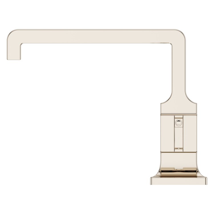 Lavatory Faucet Verve Less Handle WaterSense/CALGreen Polished Nickel 1.2 Gallons per Minute Deck Push and Seal 1 Hole - Image 3