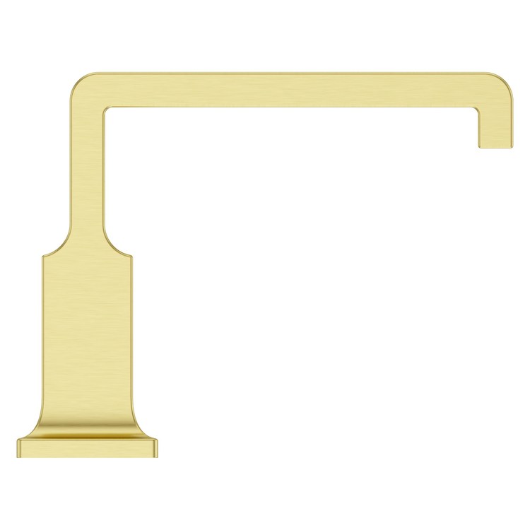 Lavatory Faucet Verve Less Handle WaterSense/CALGreen Brushed Gold 1.2 Gallons per Minute Deck Push and Seal 1 Hole - Image 2