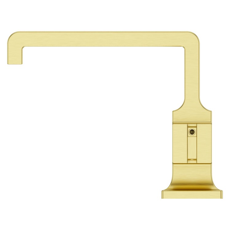 Lavatory Faucet Verve Less Handle WaterSense/CALGreen Brushed Gold 1.2 Gallons per Minute Deck Push and Seal 1 Hole - Image 3