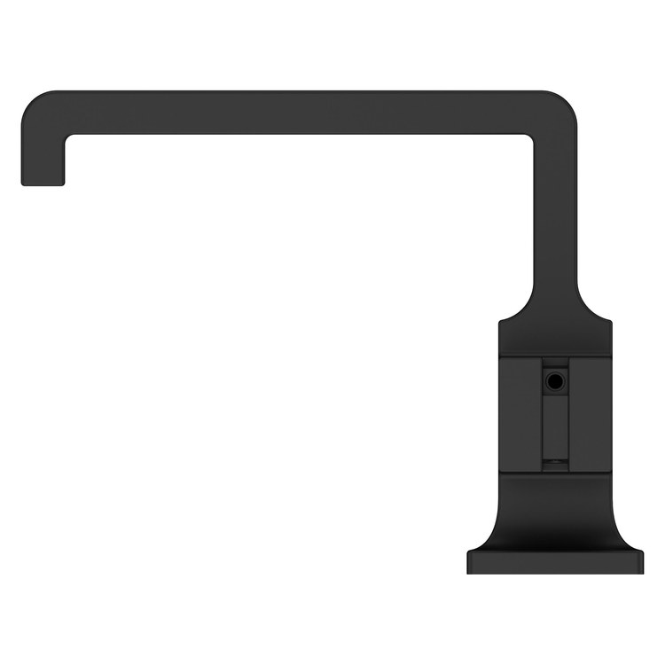 Lavatory Faucet Verve Less Handle WaterSense/CALGreen Matte Black 1.2 Gallons per Minute Deck Push and Seal 1 Hole - Image 3