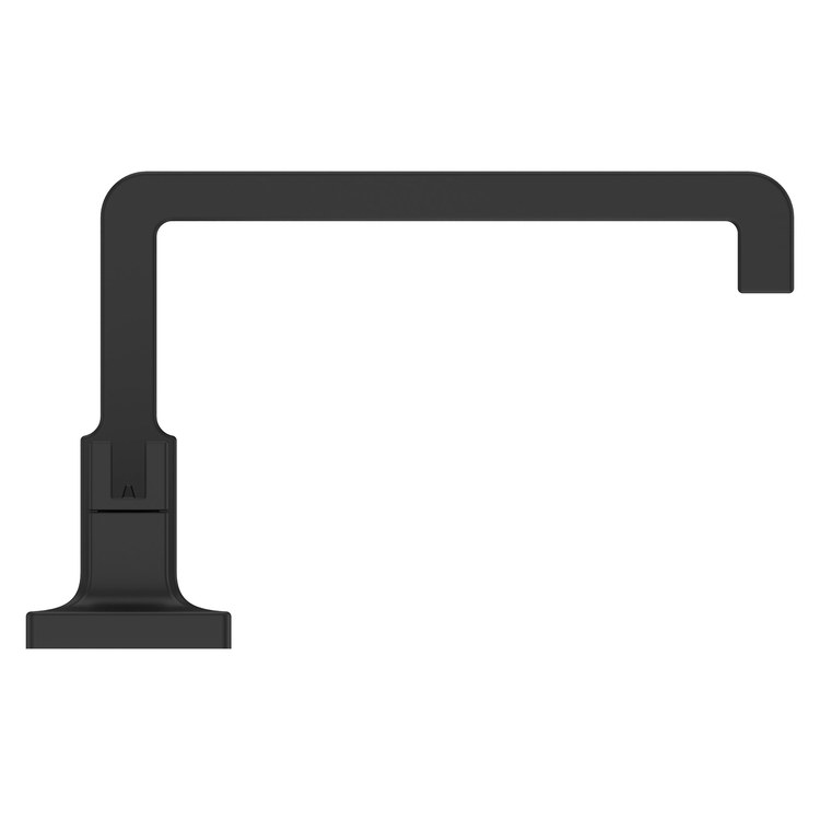 Lavatory Faucet Verve Widespread 8 to 15 Inch Spread Less Handle WaterSense/CALGreen Matte Black 1.2 Gallons per Minute Deck Low Spout Push and Seal 3 Hole - Image 2