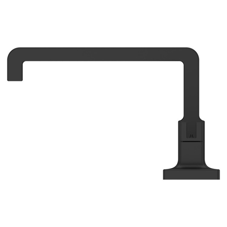 Lavatory Faucet Verve Widespread 8 to 15 Inch Spread Less Handle WaterSense/CALGreen Matte Black 1.2 Gallons per Minute Deck Low Spout Push and Seal 3 Hole - Image 3