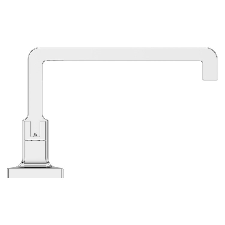 Lavatory Faucet Verve Widespread 8 to 15 Inch Spread Less Handle WaterSense/CALGreen Polished Chrome 1.2 Gallons per Minute Deck Low Spout Push and Seal 3 Hole - Image 2