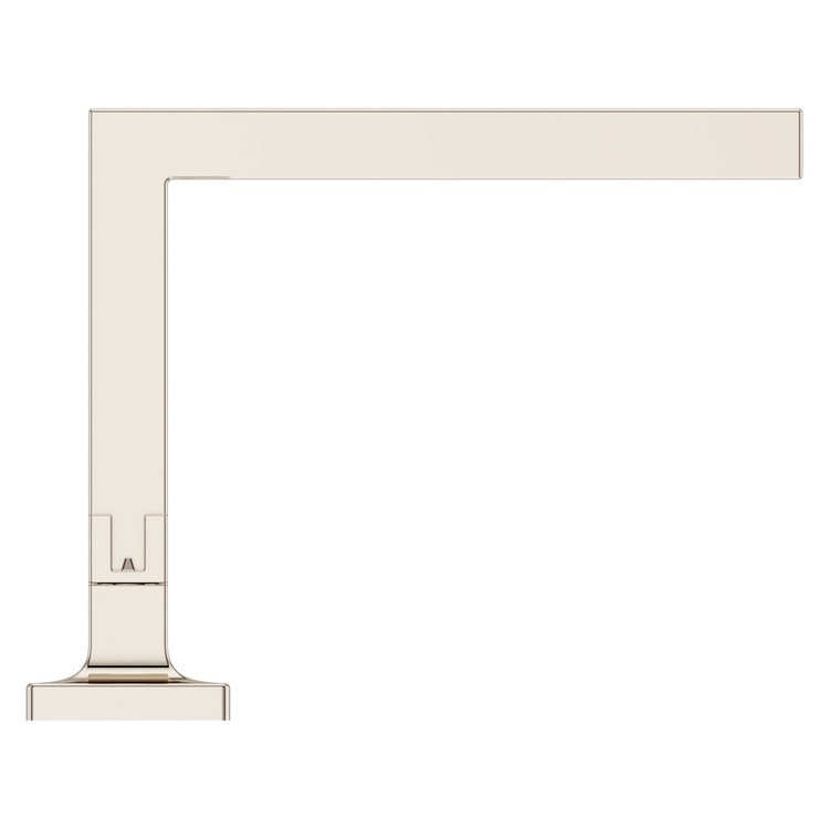 Lavatory Faucet Verve Widespread 8 to 15 Inch Spread Less Handle WaterSense/CALGreen Polished Nickel 1.2 Gallons per Minute Deck Push and Seal 3 Hole - Image 2