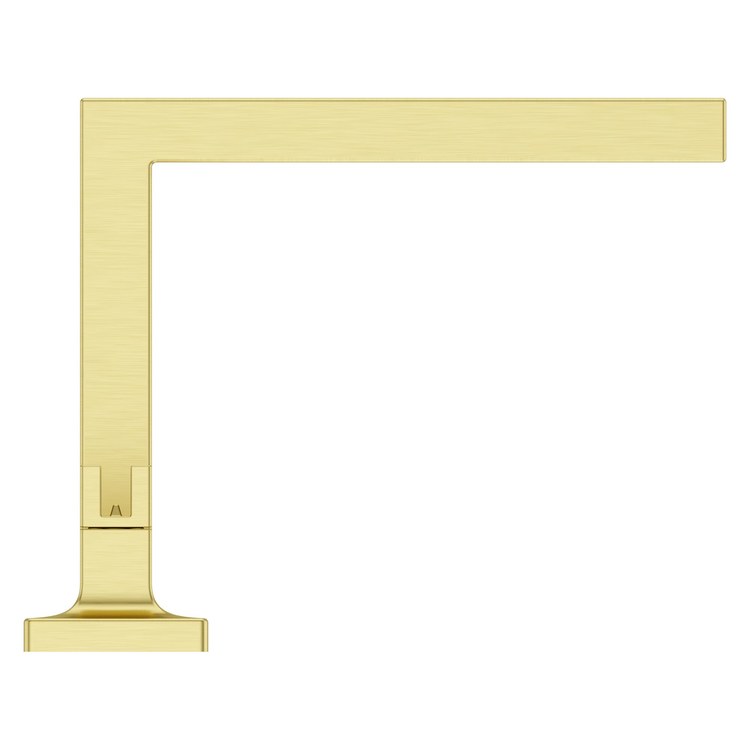 Lavatory Faucet Verve Widespread 8 to 15 Inch Spread Less Handle WaterSense/CALGreen Brushed Gold 1.2 Gallons per Minute Deck Push and Seal 3 Hole - Image 2