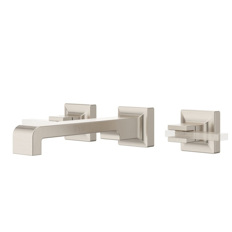 Lavatory Trim Verve Wall Mount Less Handle Brushed Nickel WaterSense/CALGreen 1.2 Gallons per Minute - Image 2