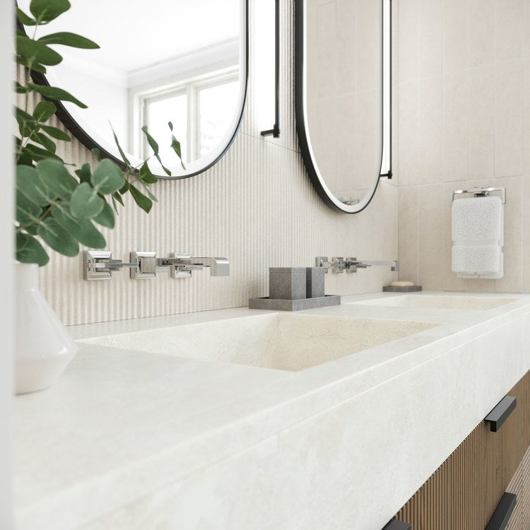 Lavatory Trim Verve Wall Mount Less Handle Polished Chrome WaterSense/CALGreen 1.2 Gallons per Minute - Image 2