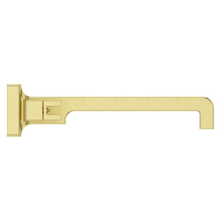Lavatory Trim Verve Wall Mount Less Handle Brushed Gold WaterSense/CALGreen 1.2 Gallons per Minute - Image 2