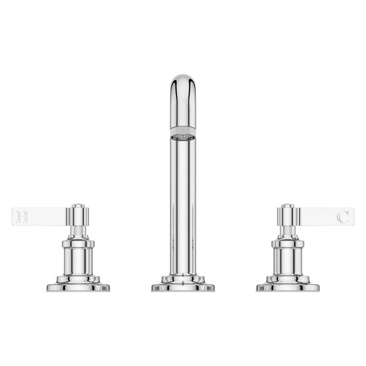 Lavatory Faucet Winter Park Widespread 8 to 15 Inch Spread 2 Lever ADA WaterSense/CALGreen Polished Chrome 1.2 Gallons per Minute Deck Push and Seal 3 Hole - Image 3