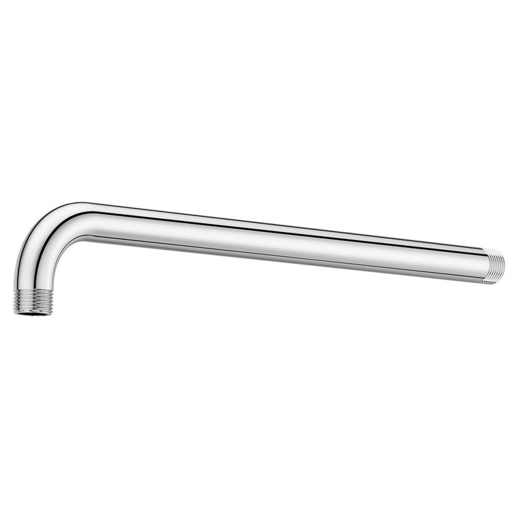 Shower Arm Straight Less Flange Polished Chrome 14 Inch Brass Wall - Image 1