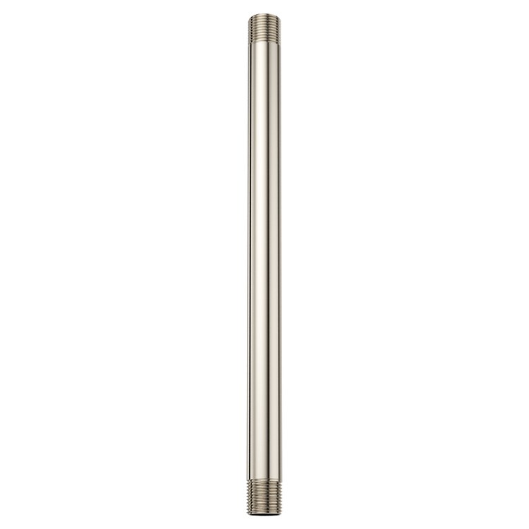 Shower Arm Less Flange Polished Nickel 12 Inch Brass Ceiling