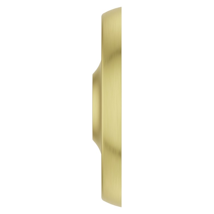 Shower Arm Flange Transitional Round Brushed Gold 2-3/4 Inch Metal - Image 2