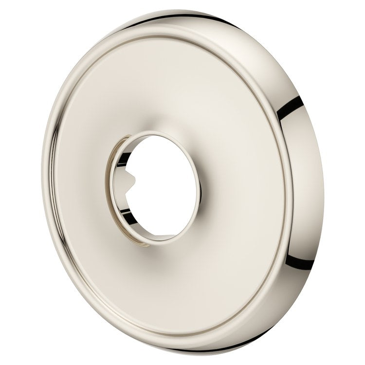 Shower Arm Flange Transitional Round Polished Nickel 2-3/4 Inch Metal