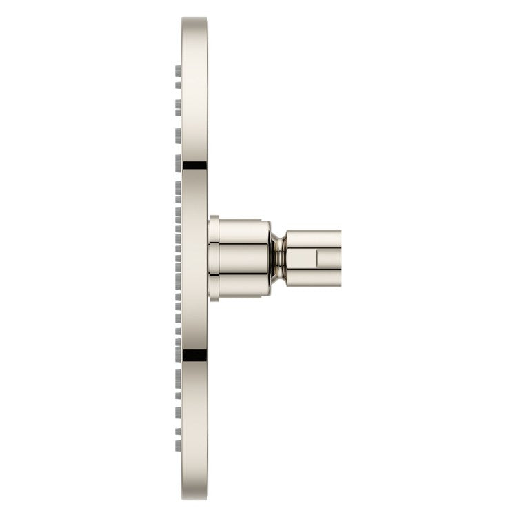 Showerhead 1 Functions Modern Raincan Polished Nickel 7-7/8 Inch 1.75 Gallons per Minute Round for 1/2 IN Shower Arm - Image 3