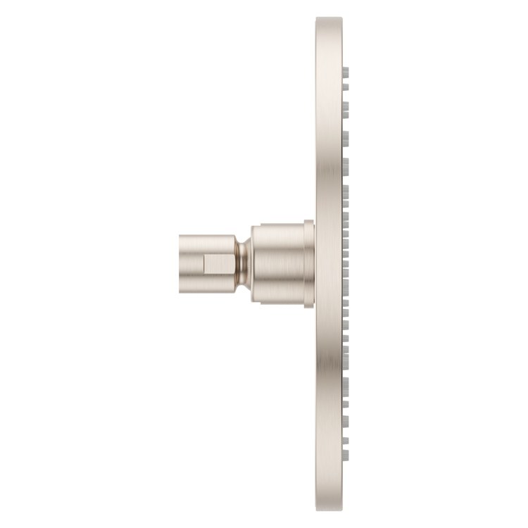 Showerhead 1 Functions Modern Raincan Brushed Nickel 7-7/8 Inch 1.75 Gallons per Minute Round for 1/2 IN Shower Arm - Image 2