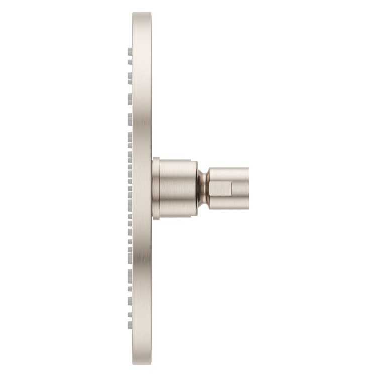 Showerhead 1 Functions Modern Raincan Brushed Nickel 7-7/8 Inch 1.75 Gallons per Minute Round for 1/2 IN Shower Arm - Image 3