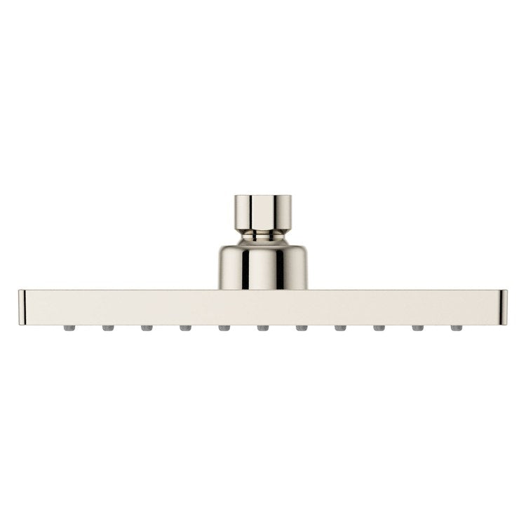 Showerhead 1 Functions Modern Raincan Polished Nickel 7-15/16 Inch 1.75 Gallons per Minute Square Ceiling/Wall for 1/2 IN Straight Shower Arm - Image 2