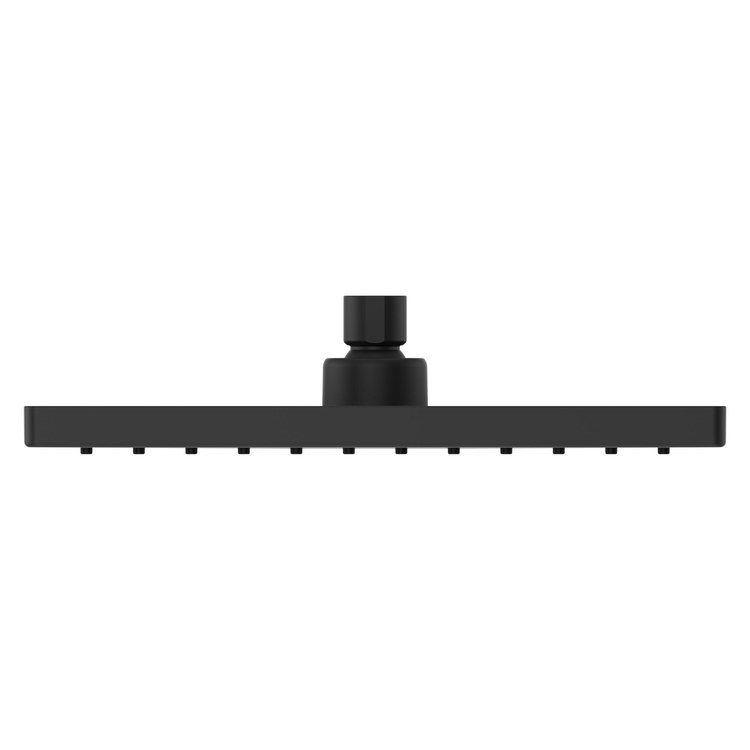 Showerhead 1 Functions Modern Raincan Matte Black 10 Inch 1.75 Gallons per Minute Square Ceiling/Wall for 1/2 IN Straight Shower Arm - Image 2