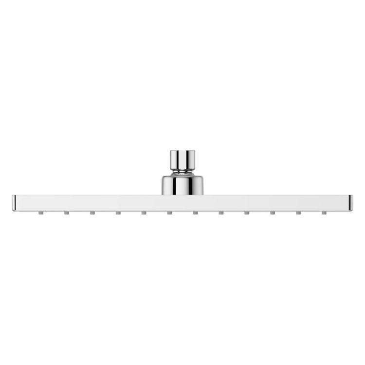 Showerhead 1 Functions Modern Raincan Polished Chrome 12 Inch 1.75 Gallons per Minute Square Ceiling/Wall for 1/2 IN Straight Shower Arm - Image 2