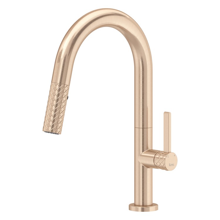 Bar Faucet Tenerife Prep 1 Lever cUPC Vintage Gold Dual C-Spout 1.8 Gallons per Minute
