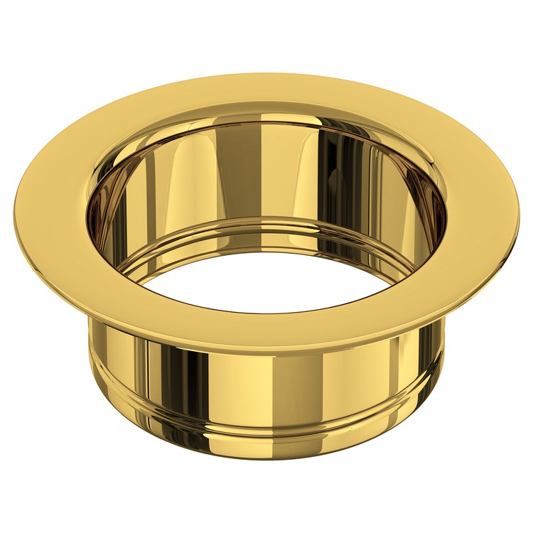 Disposal Flange Unlacquered Brass 3-1/2 Inch Brass for 744 Disposal Stopper
