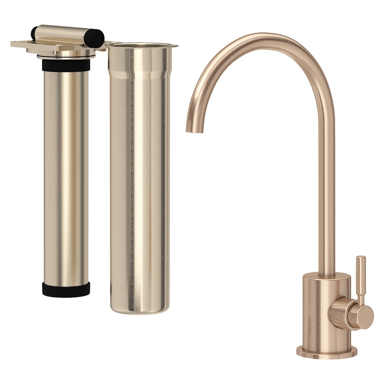 Filter Faucet Lux Kit 1 Lever Vintage Gold 0.5 Gallons per Minute