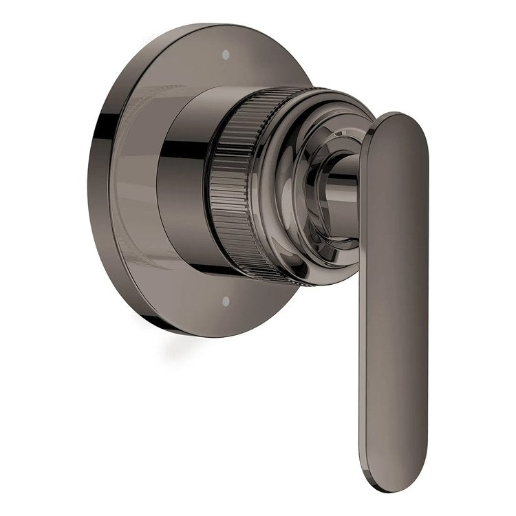 Diverter Trim Listra Round 2 Functions Hard Graphite 1 Lever cUPC ADA