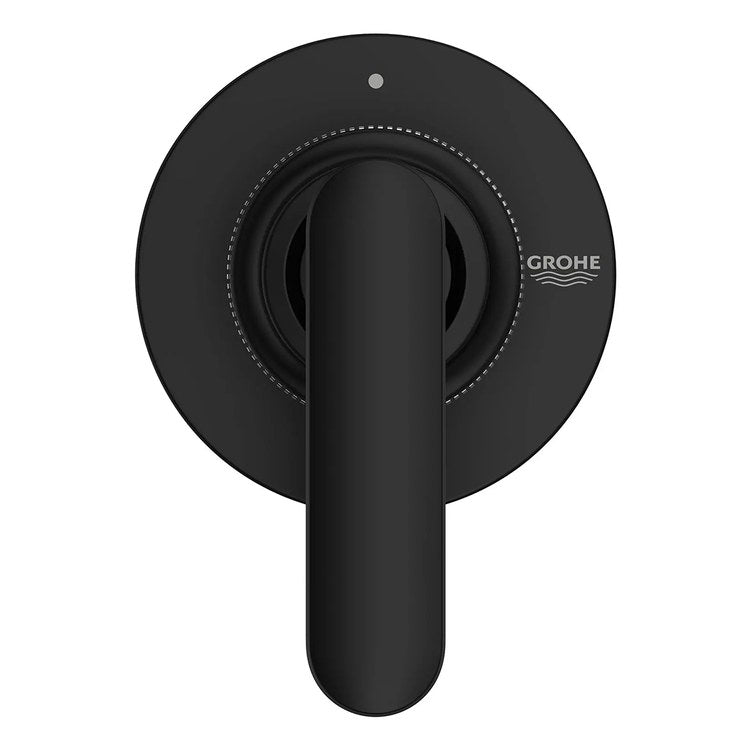 Diverter Trim Listra Round 2 Functions Matte Black 1 Lever cUPC ADA - Image 3