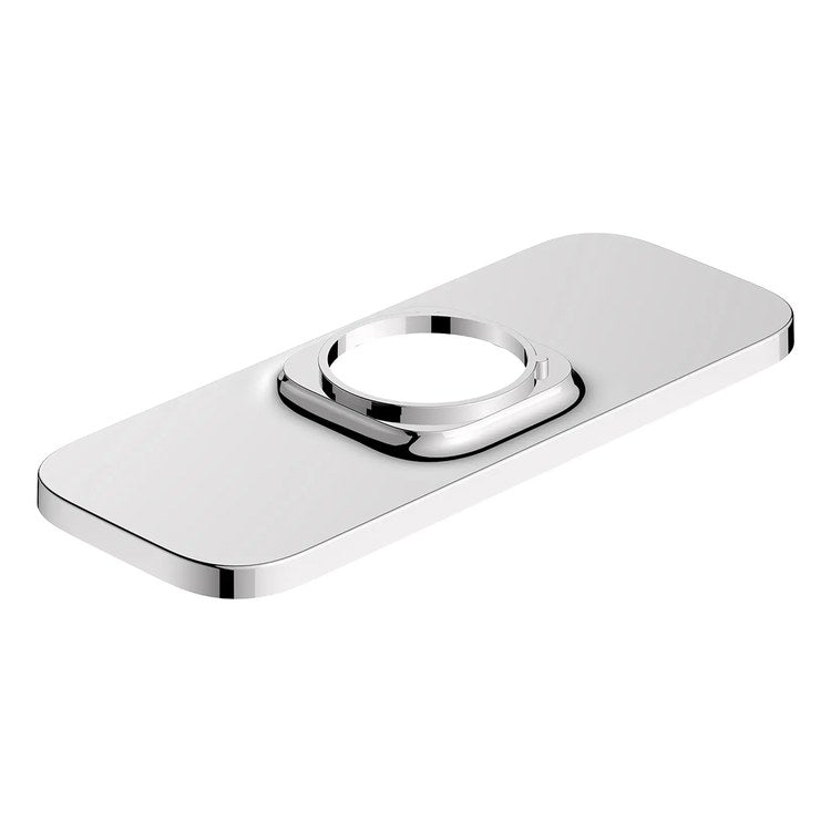 Escutcheon Cubeo StarLight Chrome Metal for Single Hole Lavatory Faucet - Image 2