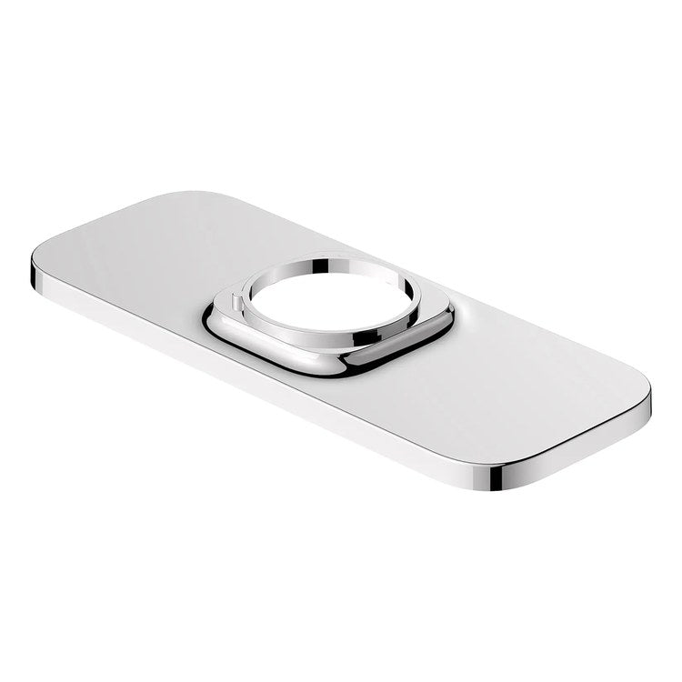 Escutcheon Cubeo StarLight Chrome Metal for Single Hole Lavatory Faucet