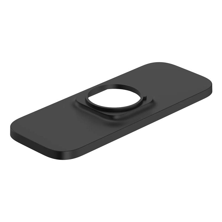 Escutcheon Cubeo Matte Black Metal for Single Hole Lavatory Faucet - Image 2