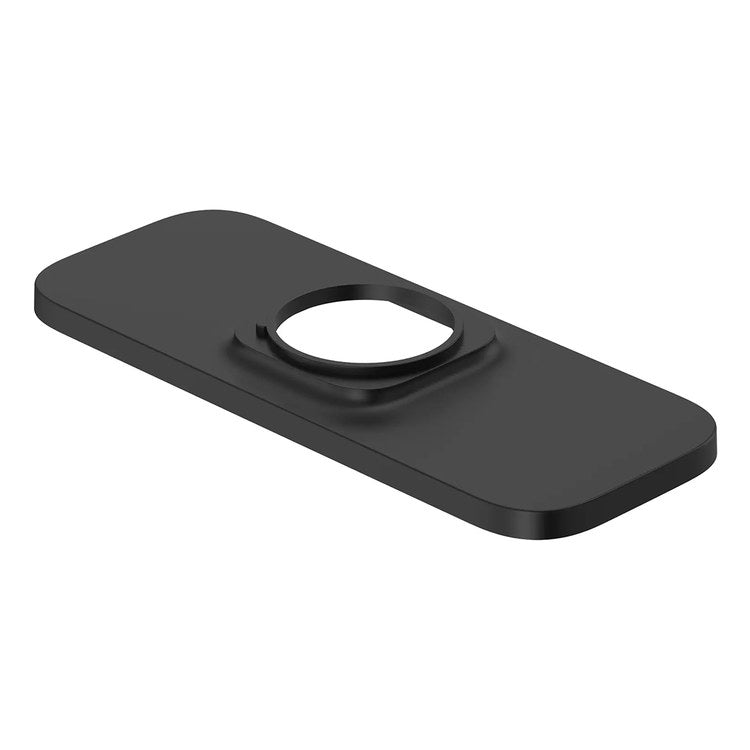 Escutcheon Cubeo Matte Black Metal for Single Hole Lavatory Faucet