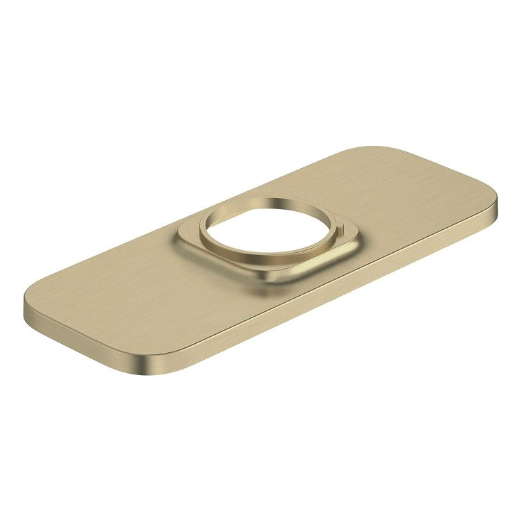Escutcheon Cubeo Brushed Nickel Infinity Metal for Single Hole Lavatory Faucet - Image 2