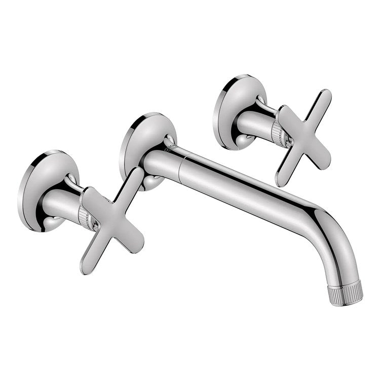 Handle Kit Listra Metal 2 Cross StarLight Chrome for Listra 8 Inch Widespread Faucet 106221 and Wall-Mount Faucet 106216 - Image 2