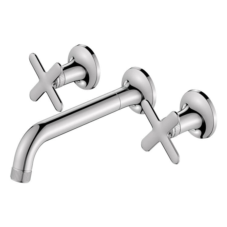 Handle Kit Listra Metal 2 Cross StarLight Chrome for Listra 8 Inch Widespread Faucet 106221 and Wall-Mount Faucet 106216 - Image 3