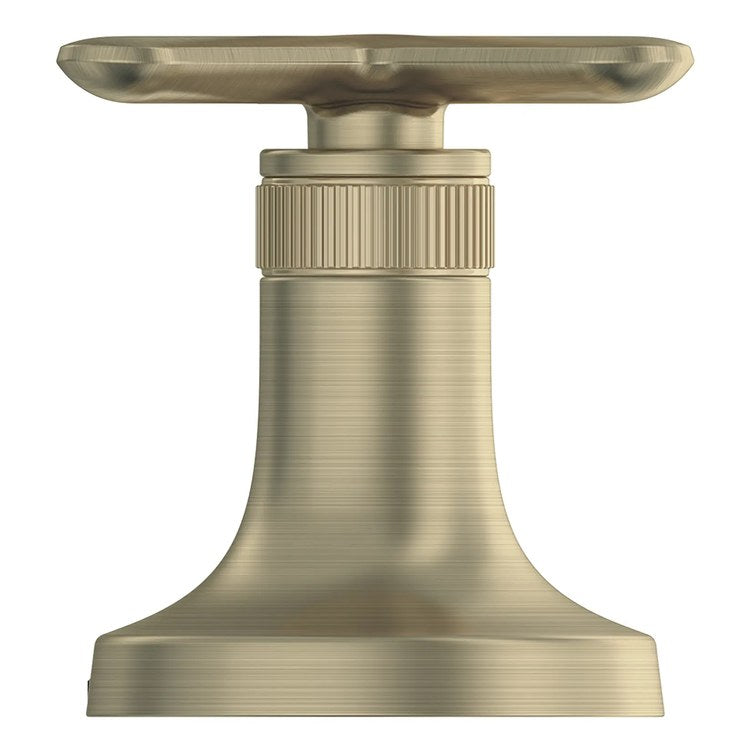 Handle Kit Listra Metal 2 Cross Brushed Nickel Infinity for Roman Tub Filler 106261 - Image 2