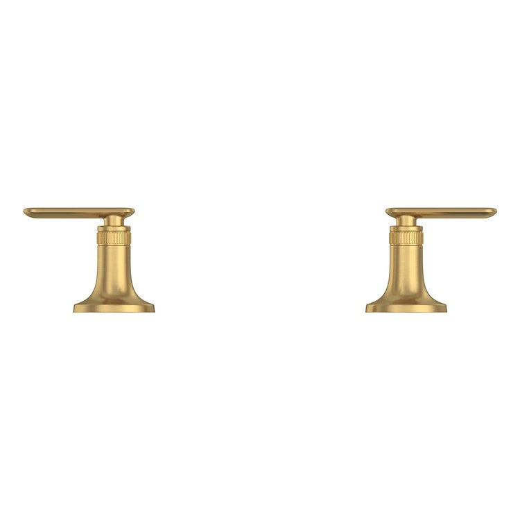 Handle Kit Listra Metal 2 Lever Brushed Cool Sunrise ADA for Widespread Faucet 106221 and Wall Mount Faucet 106216 - Image 2